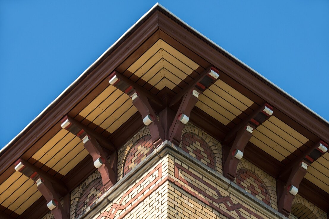 Abdichtungsdetail an einem Wandanschluss