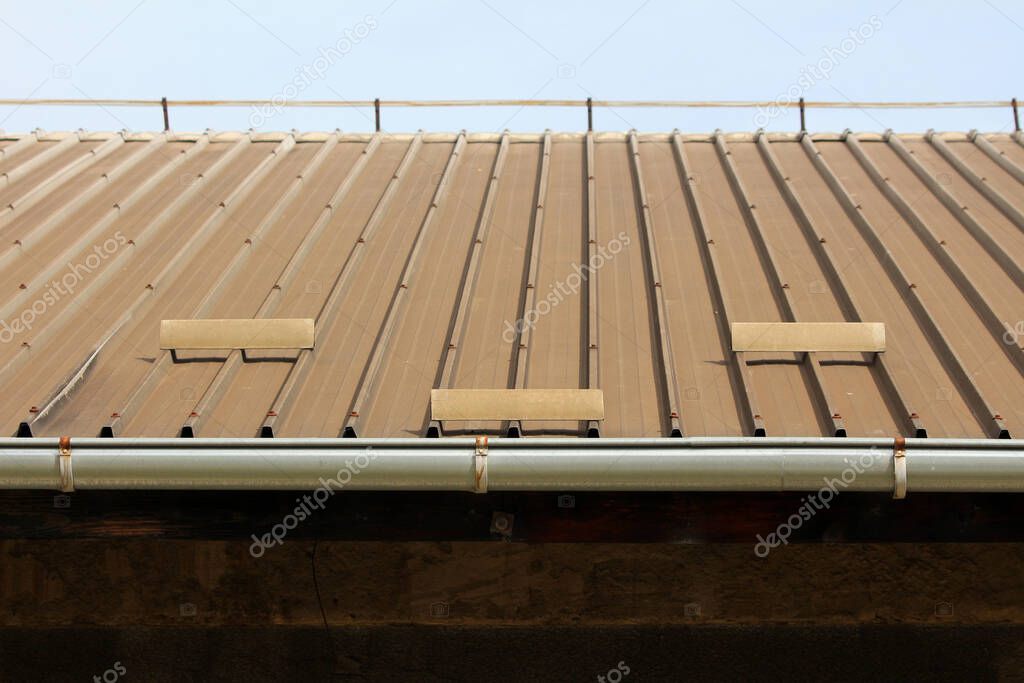 Schneefangsystem am Dach